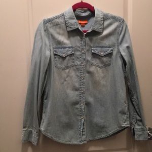 NBW - Joe Fresh Chambray shirt sz medium